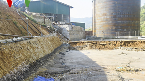 Nước thải nhà máy chế biến tinh bột sắn vượt quy chuẩn hàng chục lần