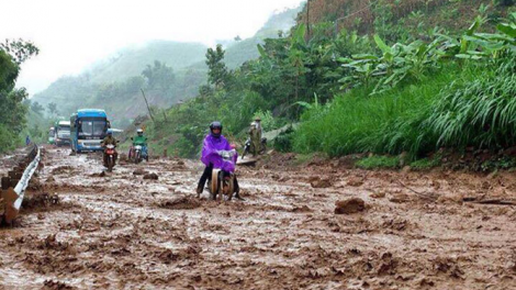 Điện Biên: Xuất hiện lũ trên sông Nậm Nưa
