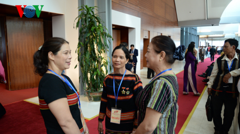 Sắc màu dân tộc thiểu số tại Đại hội đại biểu toàn quốc MTTQ Việt Nam lần thứ IX