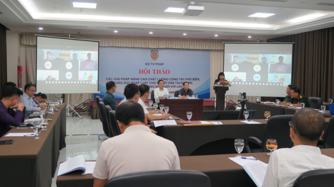 Phổ biến, giáo dục pháp luật cho đồng bào DTTS biên giới Việt Lào