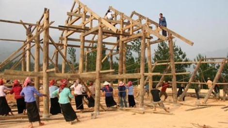 Cấu trúc nhà sàn của người Thái