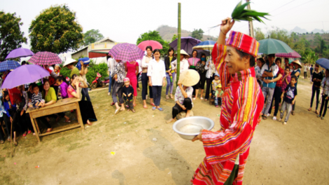 Lễ hội cầu Mưa của người Thái đen vùng Mường Lò