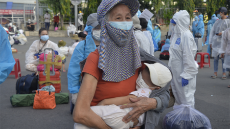 Hỗ trợ đưa gần 1.500 người dân từ TP.HCM về Kiên Giang, Đăk Lăk, Phú Yên