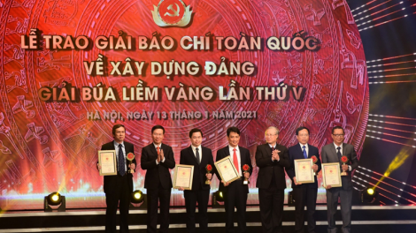 VOV giành 5 giải thưởng tại giải báo chí Búa liềm vàng