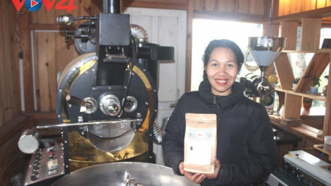 Cô gái K’ho khởi nghiệp từ cà phê Arabica Vàng