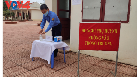 Hà Giang: Tăng cường phòng chống dịch trong trường học