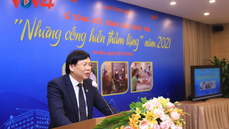 Tổng kết và Trao giải cuộc thi “Những cống hiến thầm lặng” năm 2021