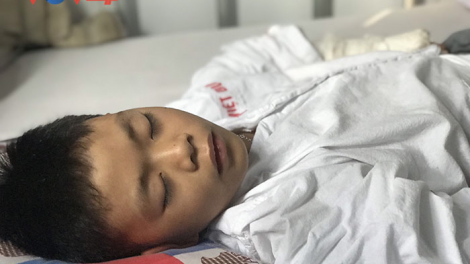 Cháu Lưu Quang Huỳnh cần 10 triệu đồng cho cuộc phẫu thuật