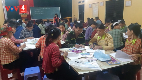 Hiệu quả lớp học xóa mù chữ tại Lạng Sơn