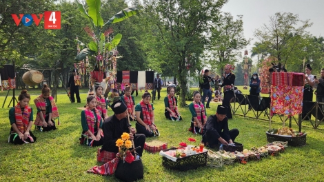 Vui lễ hội Then Kin pang của người Thái Đen tỉnh Lai Châu