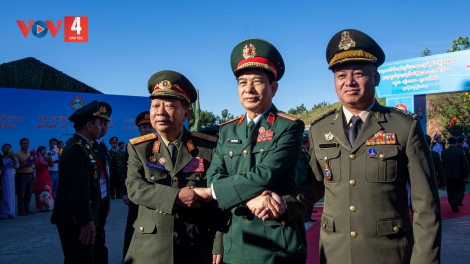 Giao lưu hữu nghị Quốc phòng biên giới 3 nước Việt Nam- Lào- Campuchia lần thứ nhất