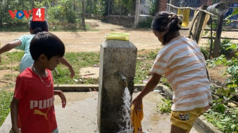 Nâng tỷ lệ hộ dân miền núi ở Bình Định có nước sạch sinh hoạt  