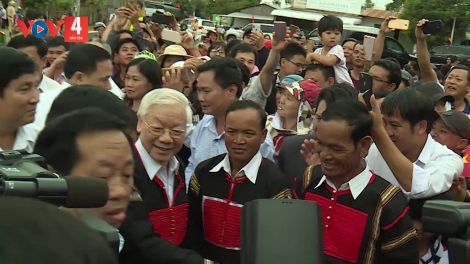 Niềm thương tiếc Tổng Bí thư Nguyễn Phú Trọng thành ý chí sức mạnh đoàn kết với người dân Đắk Lắk