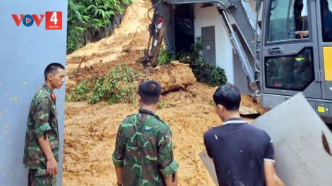 Sạt lở nhiều nơi trên địa bàn TP Điện Biên Phủ và huyện Điện Biên (tỉnh Điện Biên)