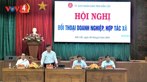 Lãnh đạo tỉnh Đắk Lắk đối thoại với doanh nghiệp, hợp tác xã