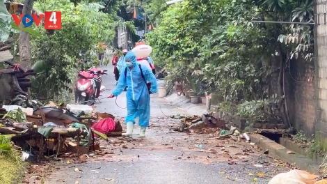 Lào Cai: Quyết tâm không để bùng phát dịch bệnh sau mưa lũ