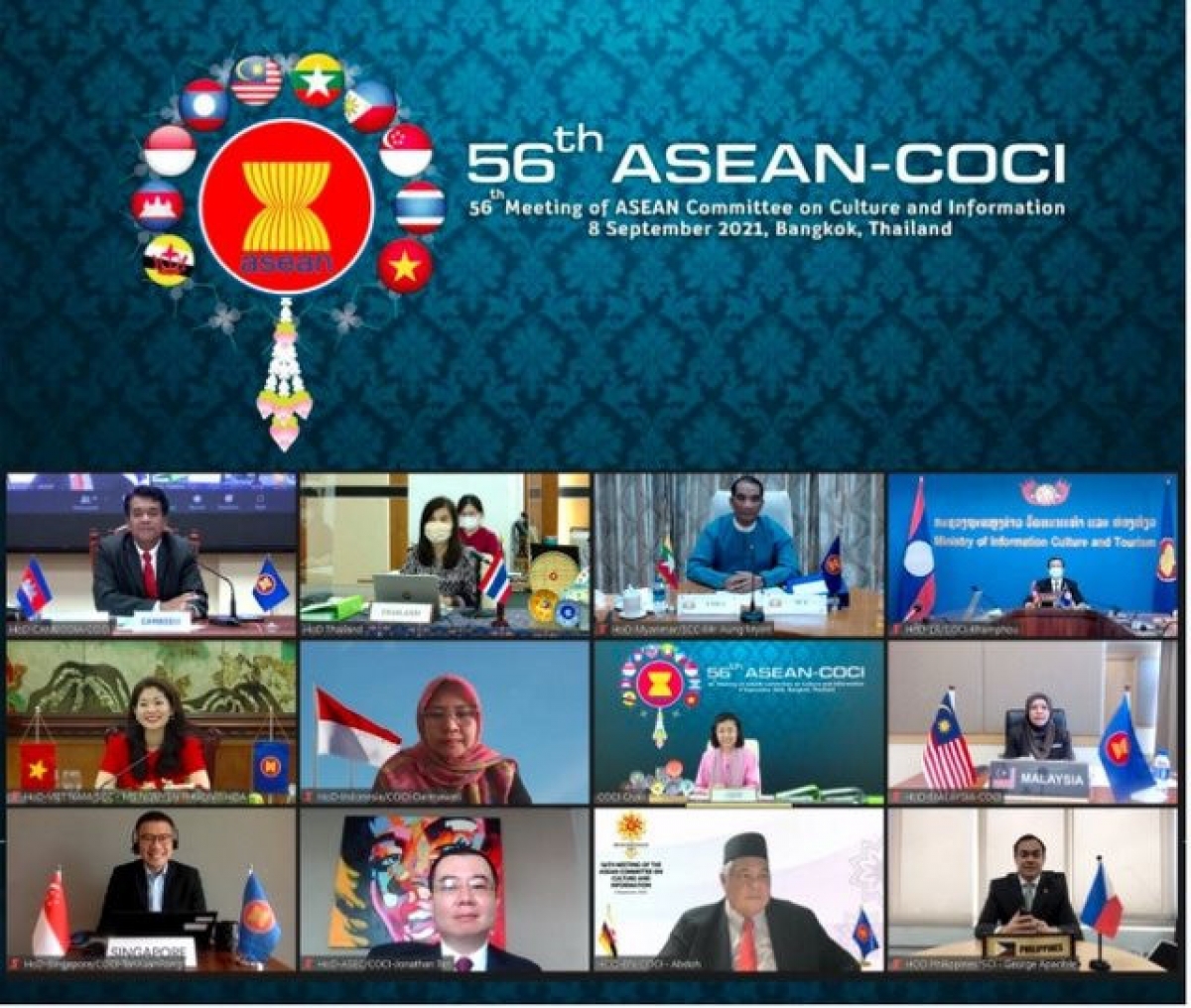 Hội nghị lần thứ 56 Ủy ban Văn hóa - Thông tin ASEAN - Ảnh: ASEAN/congly.vn