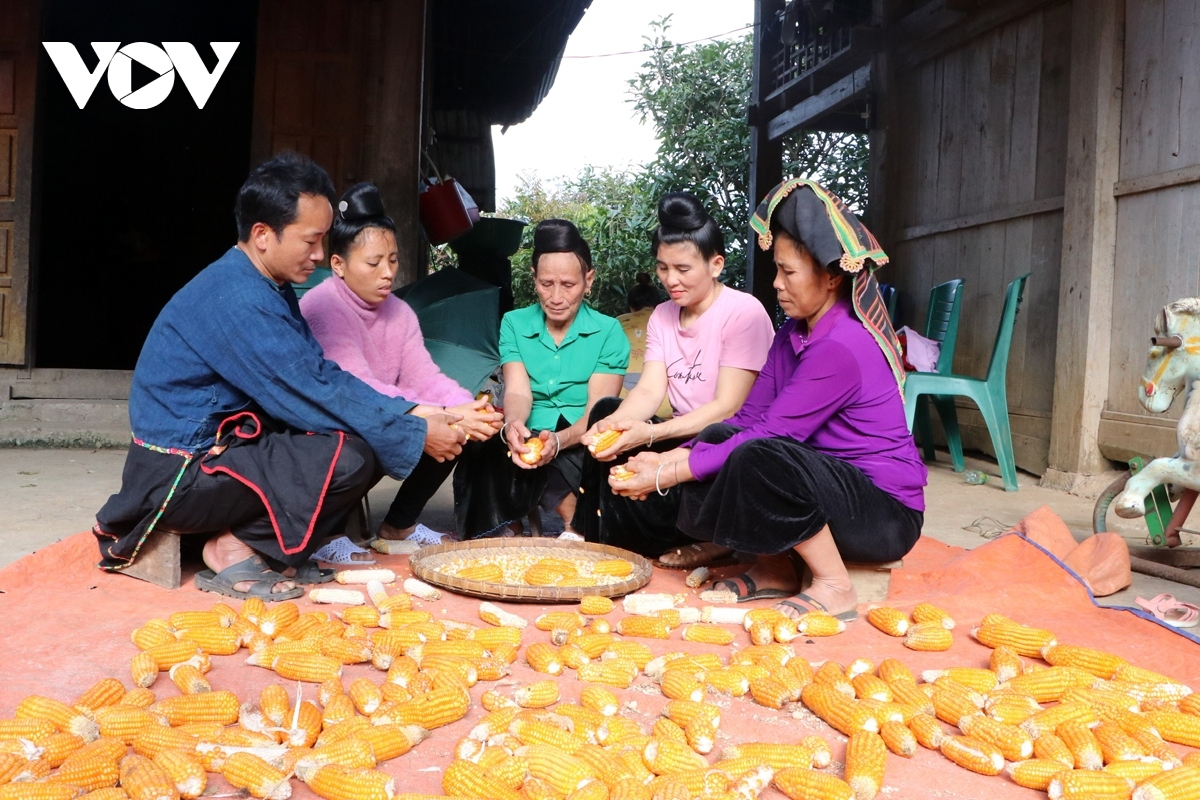 Cuộc sống đồng bào DTTS nay đã thay đổi, phát triển hơn (Ảnh Khắc Kiên VOV Tây Bắc)