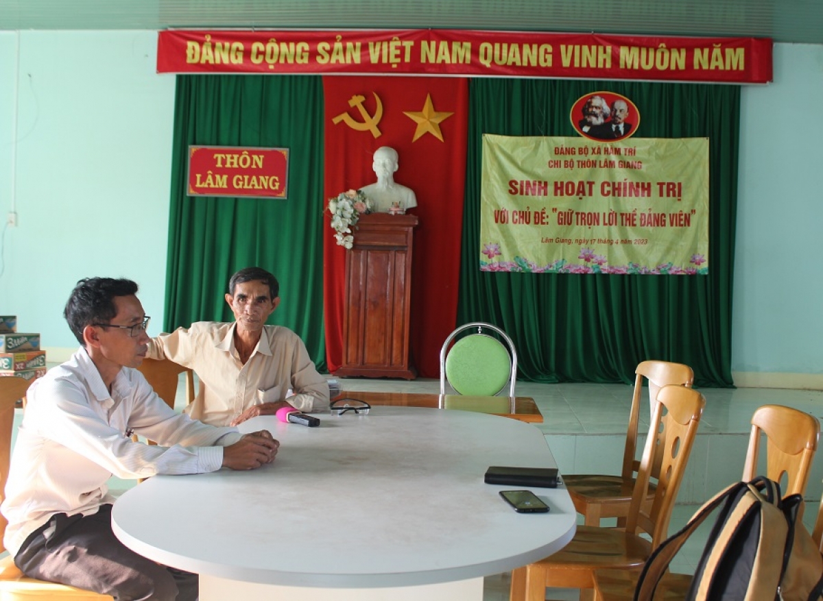 Ong Thông Minh Đồng, Akaok palei Yang Mau, xã Hàm Trí