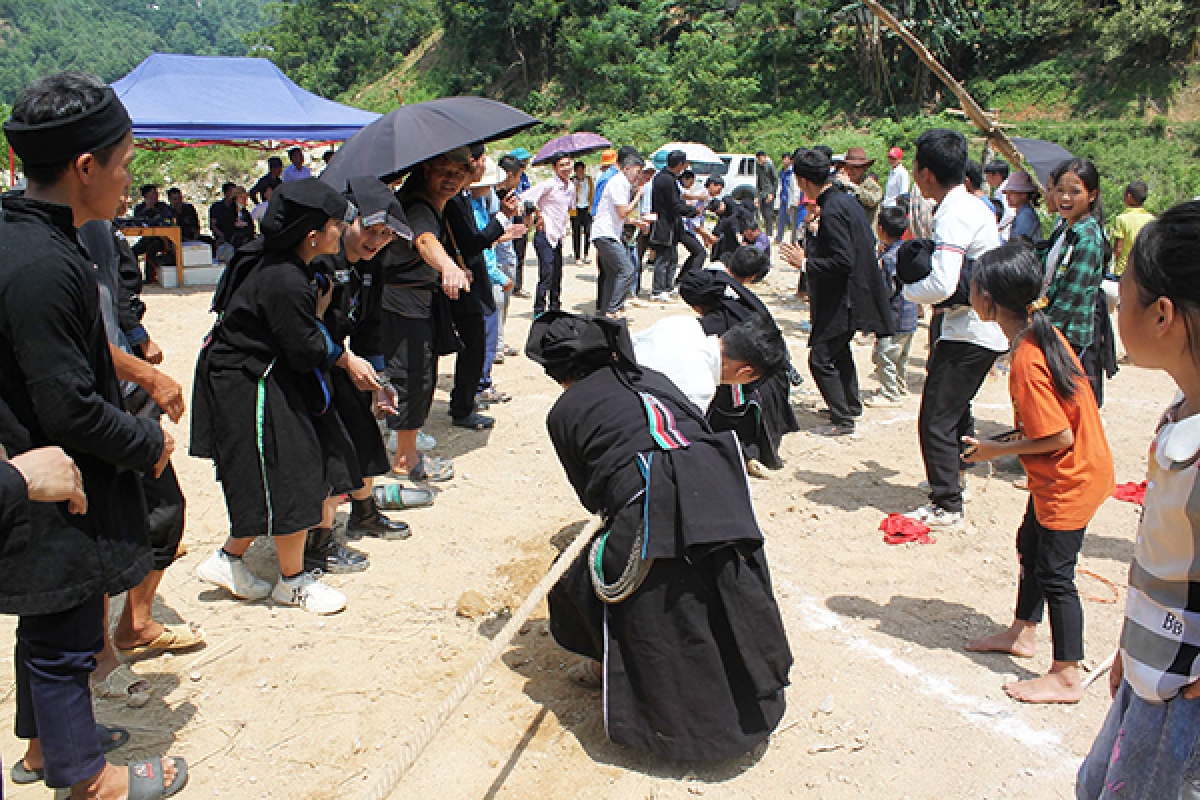 Thi kéo co tại Lễ hội