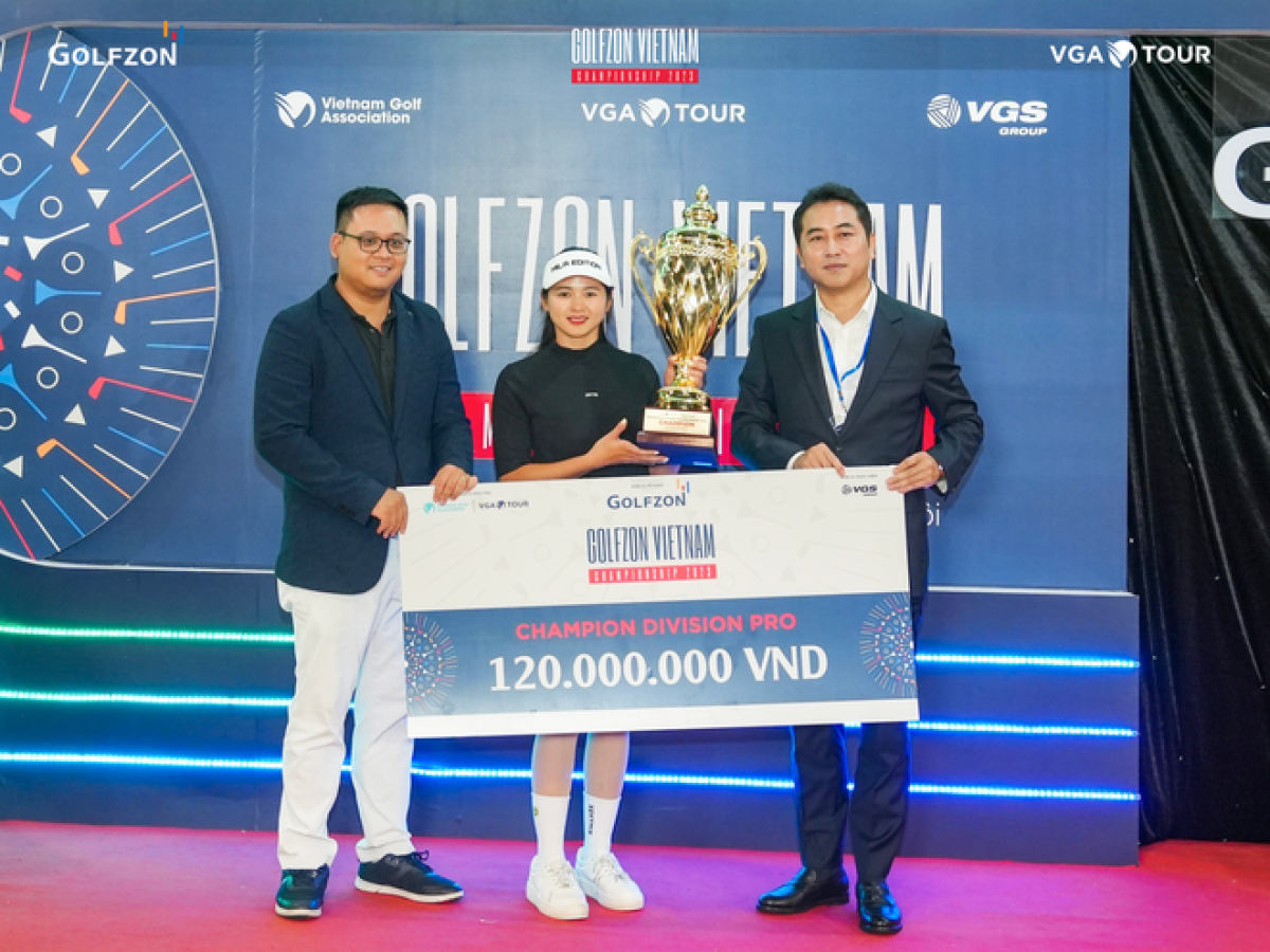 Hana Kang Sùng Thị Xú nhận 120 triệu đồng tiền thưởng
