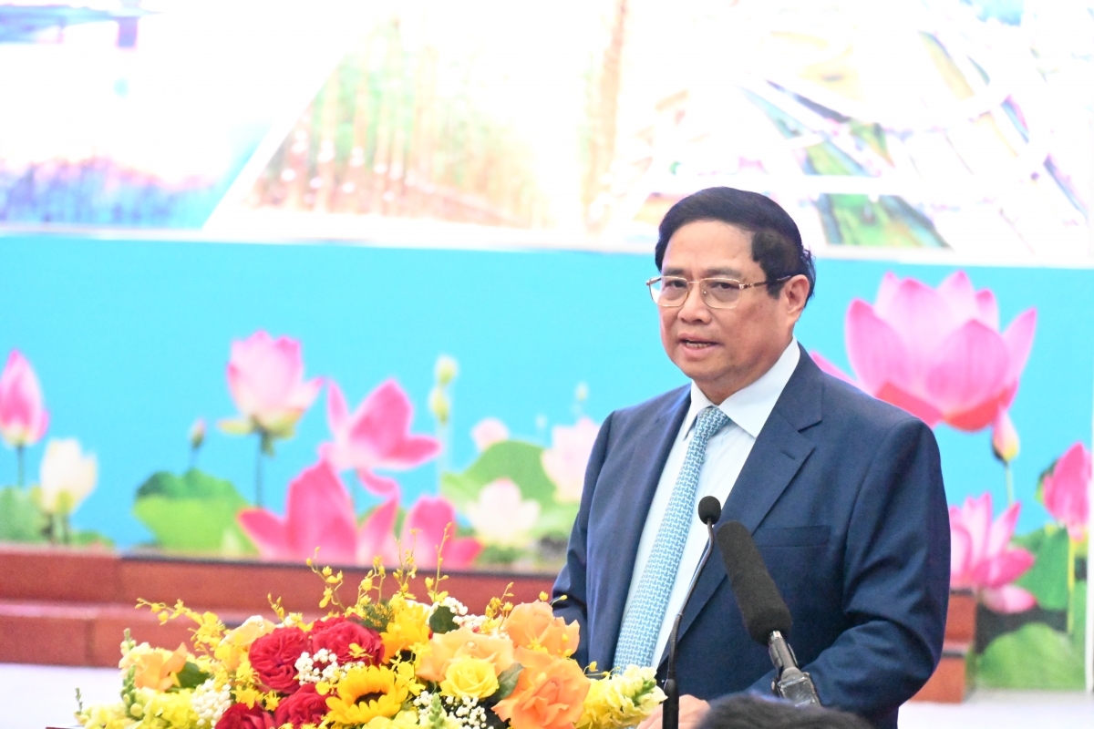 Thủ tướng Phạm Minh Chính iung pơma pơgơ̆r hop akŏm