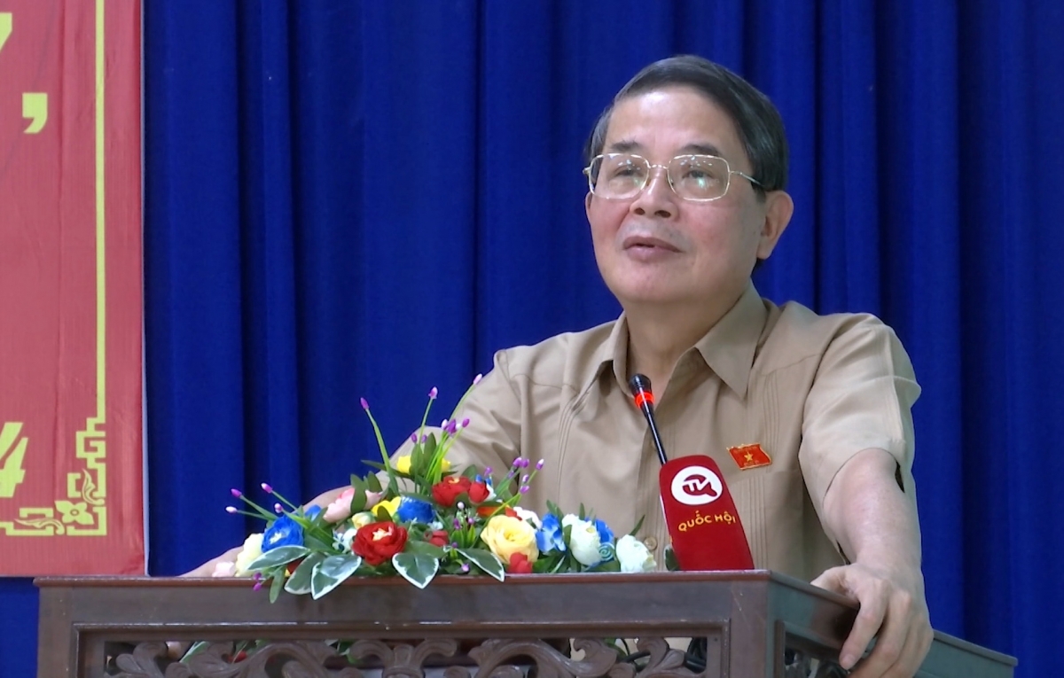 Groi kruanh Quốc hội Nguyễn Đức Hải lah ta rơh mâp cử tri