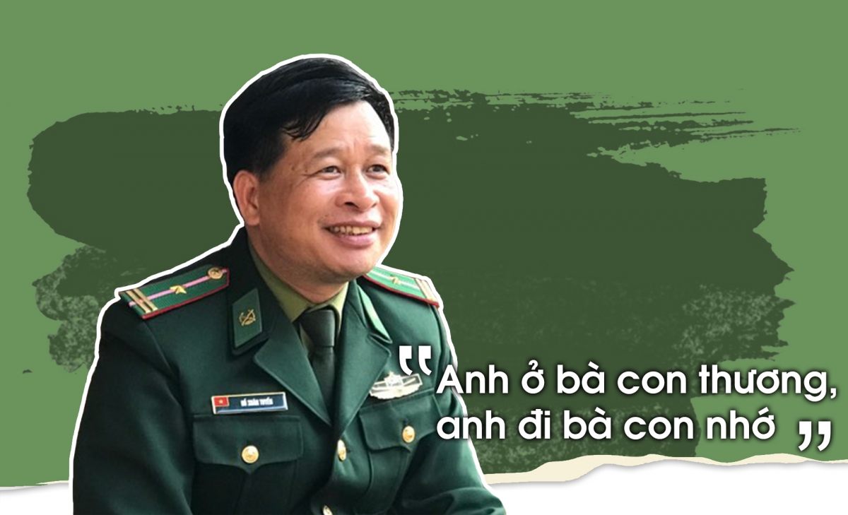 Thiếu tá Hồ Xuân Tuyến- BĐBP tỉnh Nghệ An (Ảnh: Báo Nghệ An)