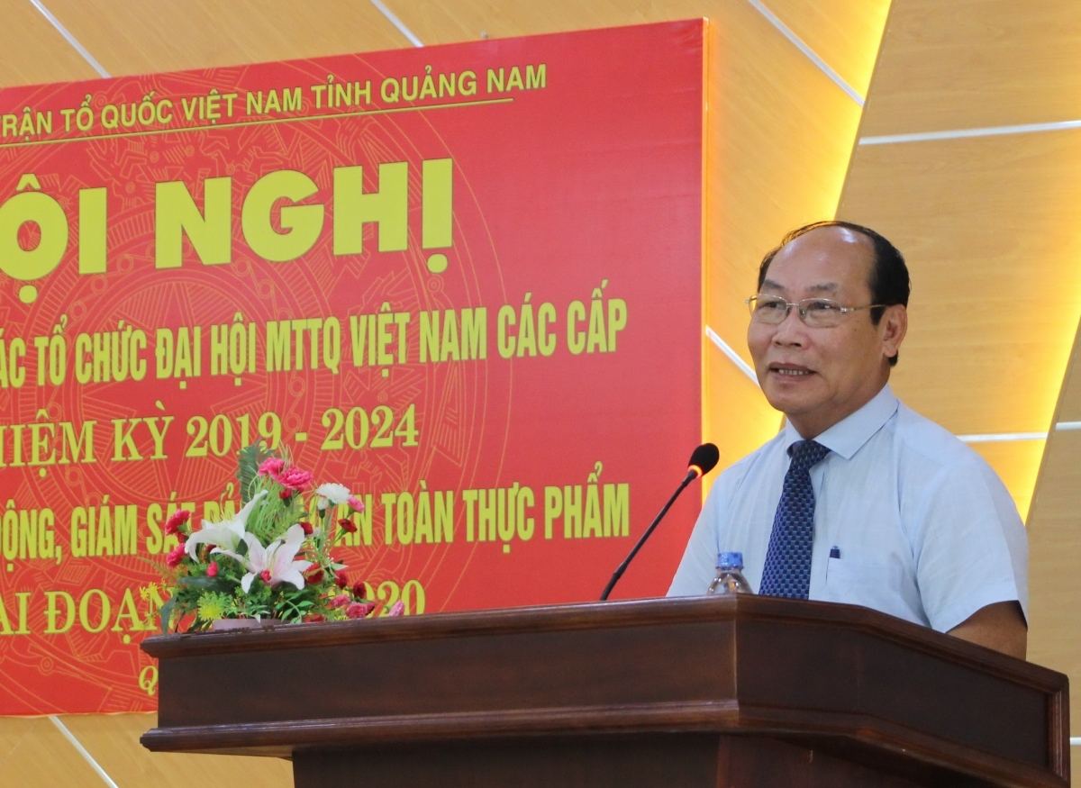 T’cooh Võ Xuân Ca, Trưởng Ban Tuyên giáo Tỉnh uỷ Quảng Nam.