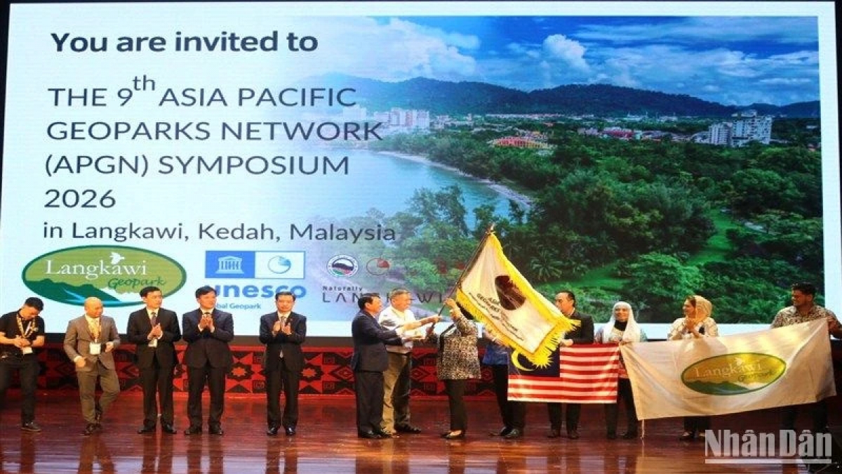 Hội nghị quốc tế lần thứ 9 của Mạng lưới Công viên địa chất toàn cầu UNESCO
khu vực châu Á-Thái Bình Dương sẽ diễn ra tại Malaysia.