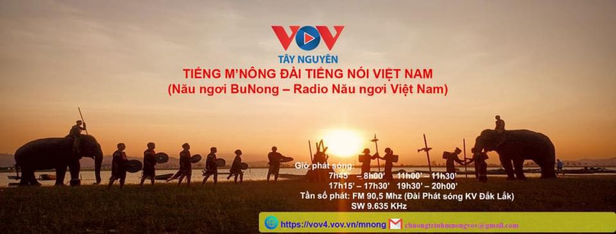 Rup fanpage “Tiếng Mnông VOV Tây Nguyên”