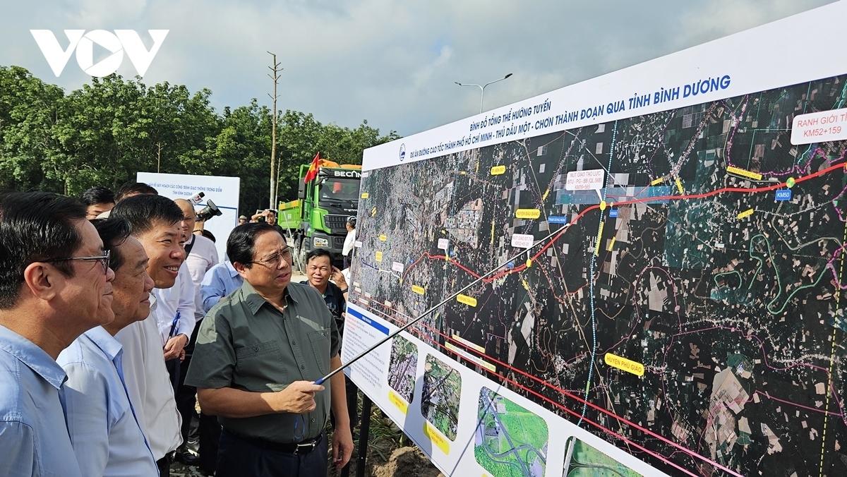 Khua dêh čar ơi Phạm Minh Chính pel ĕp rơnoh pok pơhai rơwang bruă jơlan đuăi hmar ƀôn prong Hồ Chí Minh – Thủ Dầu Một – Chơn Thành