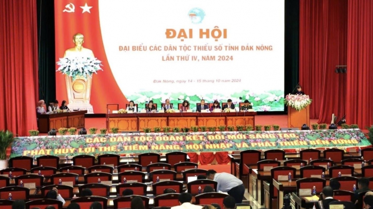 Đại hội Đại biểu các dân tộc thiểu số tỉnh Đắk Nông lần thứ IV, năm 2024 có sự tham gia của 250 đại biểu đại diện cho hơn 227.000 người dân tộc thiểu số toàn tỉnh.