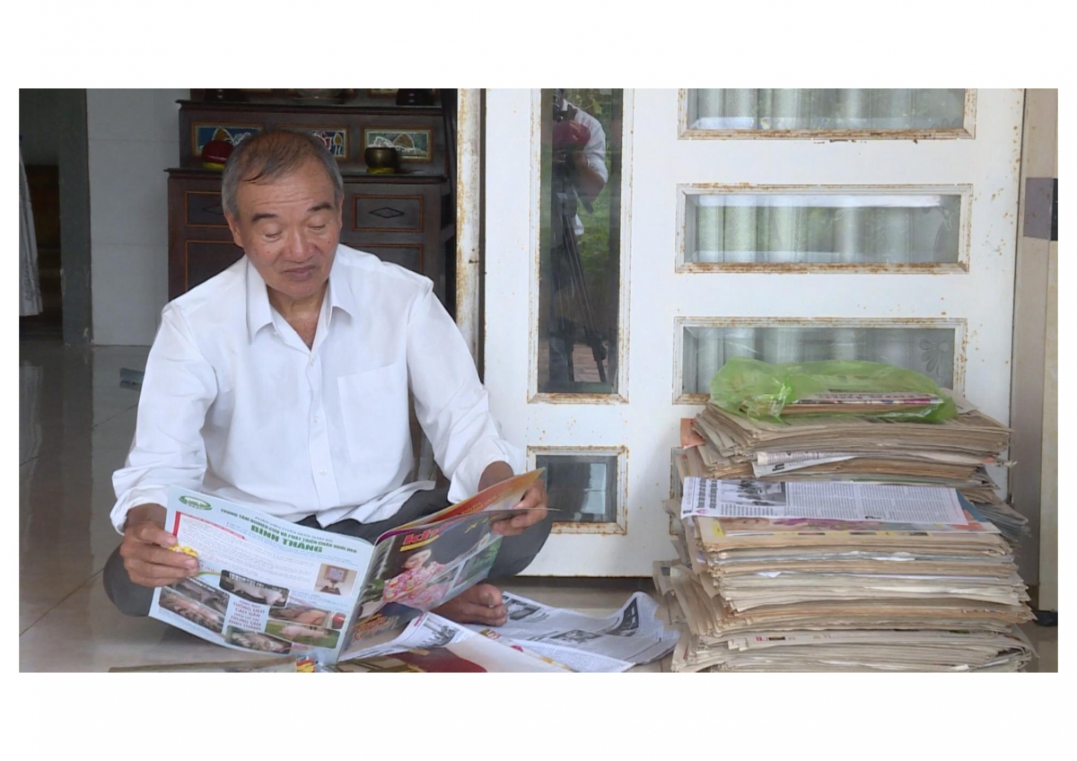 lão nông Mai Hữu Tâm
