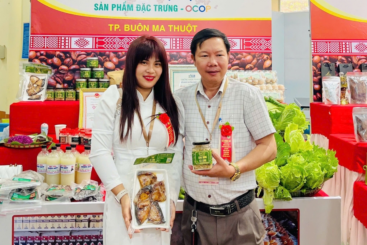 Sản phẩm cá lăng sông Srêpốk mới đây đã được trao chứng nhận sản phẩm OCOP.