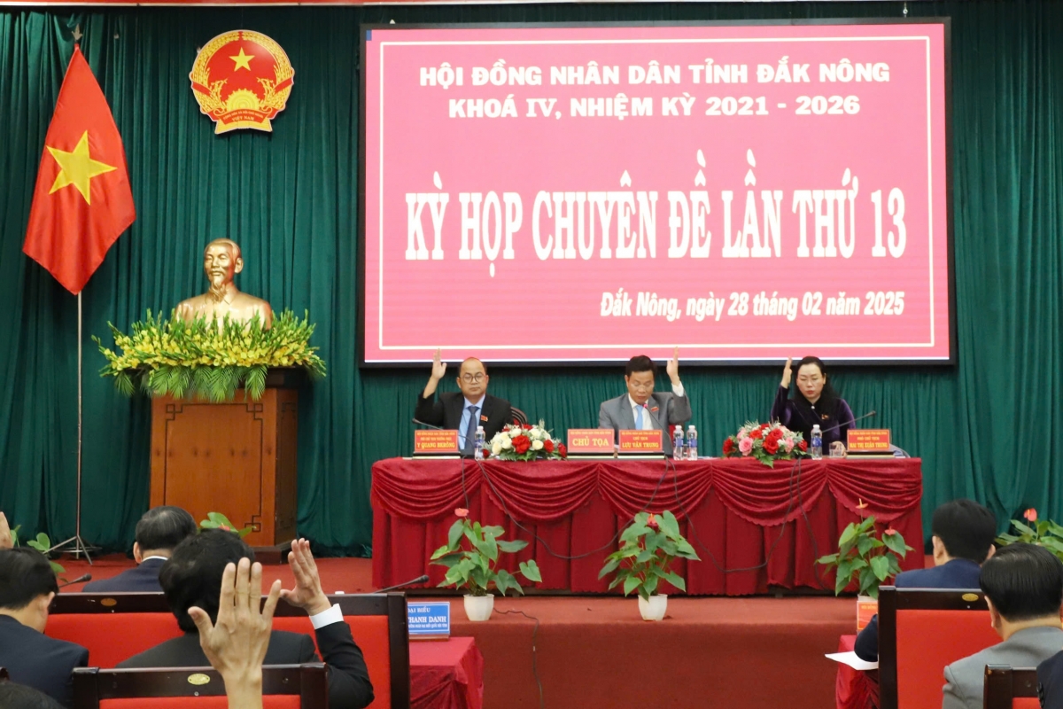 Đắk Nông thống nhất điều chỉnh mục tiêu tăng trưởng GRDP năm 2025 đạt 8,11% (chỉ tiêu cũ là 6,84%).