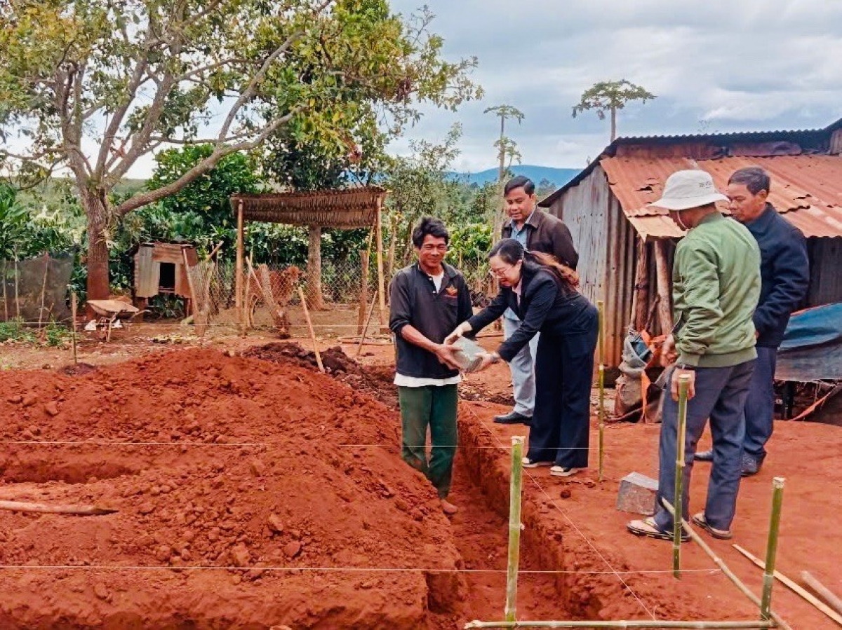 Các địa phương Gia Lai khẩn trương triển khai xóa nhà tạm, nhà dột nát.
Ảnh: Hoàng Qui/VOV Tây Nguyên