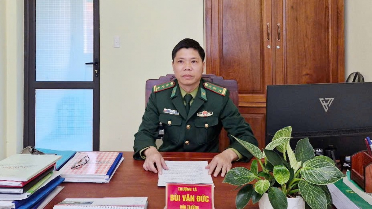 Thượng Tá Bùi Văn Đức, Đồn trưởng Đồn Biên phòng Tr'hy