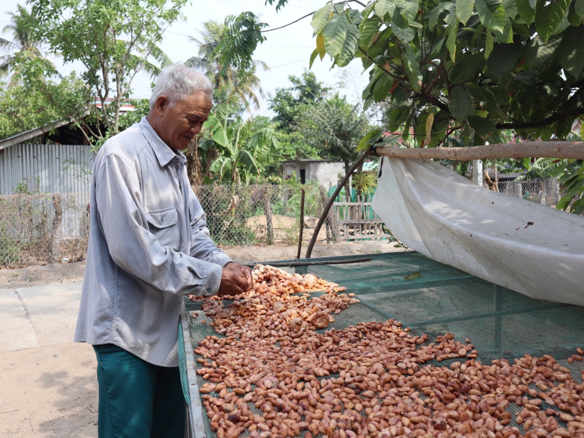 Tơdroăng tơkêa pêt ca cao tơrŭm, uâ pơliê, tê ƀă hên ki ê châ tơbleăng kô mơdêk pêi châ liăn ăm kuăn pơlê Dak Lak