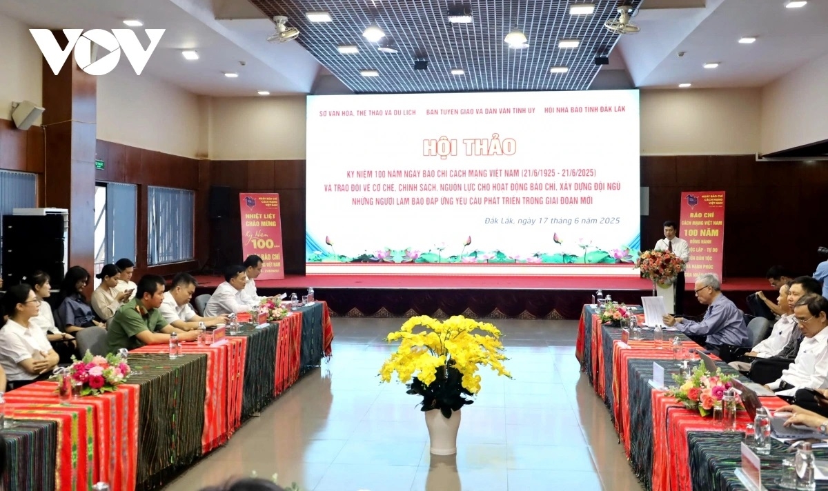 Hội thảo là hoạt động ý nghĩa nhân kỷ niệm 100 năm Ngày Báo chí Cách mạng Việt Nam