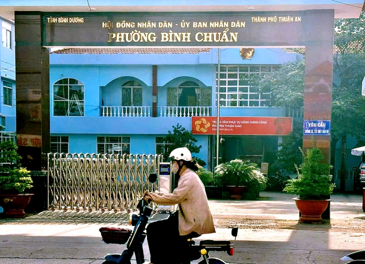 Ralaoh angan di Pasak duh bruk karja tinh Binh Duong di phuong Thuận Giao bahrau
