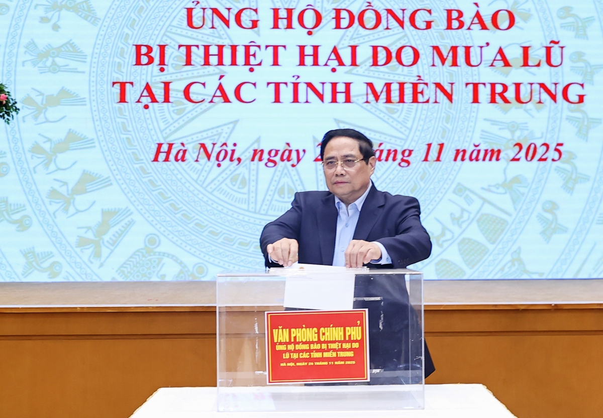 Thủ tướng ồng Phạm Minh Chính dong kờl tơn làng bol tiah dà tiah dà lìu