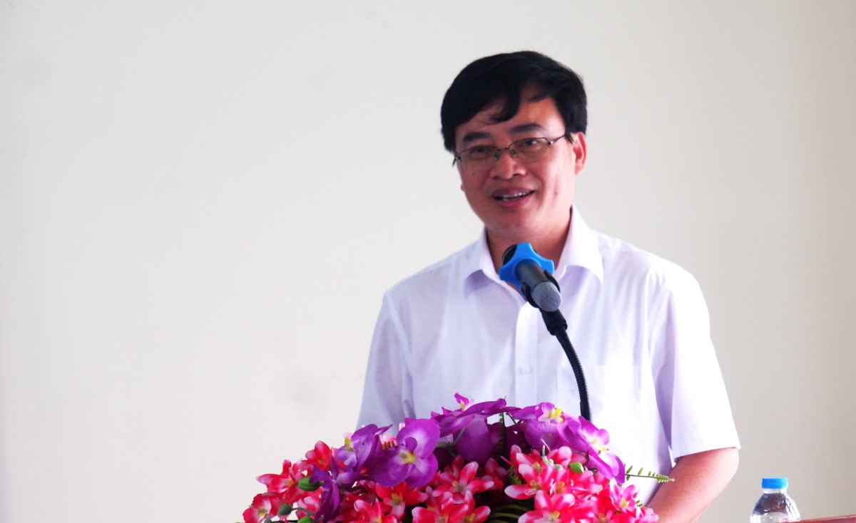 Ông Nguyễn Quốc Mạnh, Phó Cục trưởng Cục Trồng trọt và Bảo vệ thực vật, Bộ Nông nghiệp và Môi trường phát biểu tại hội nghị