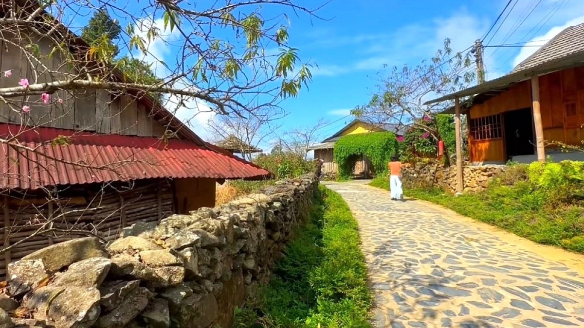 Du lịch cộng đồng bản Sì Thâu Chải Lai Châu. Ảnh: Khắc Kiên/VOV Tây Bắc