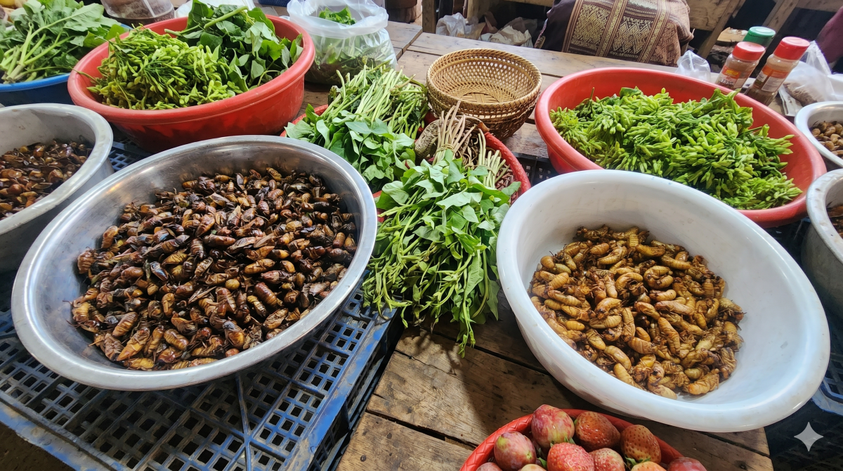 Bọ xít và ve sầu luôn là hai loại mặt hàng bán chạy