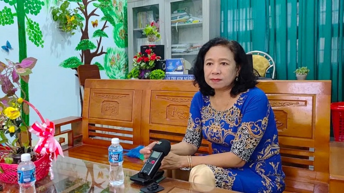 Chân dung cô giáo tiêu biểu dân tộc Chăm tại Lâm Đồng.