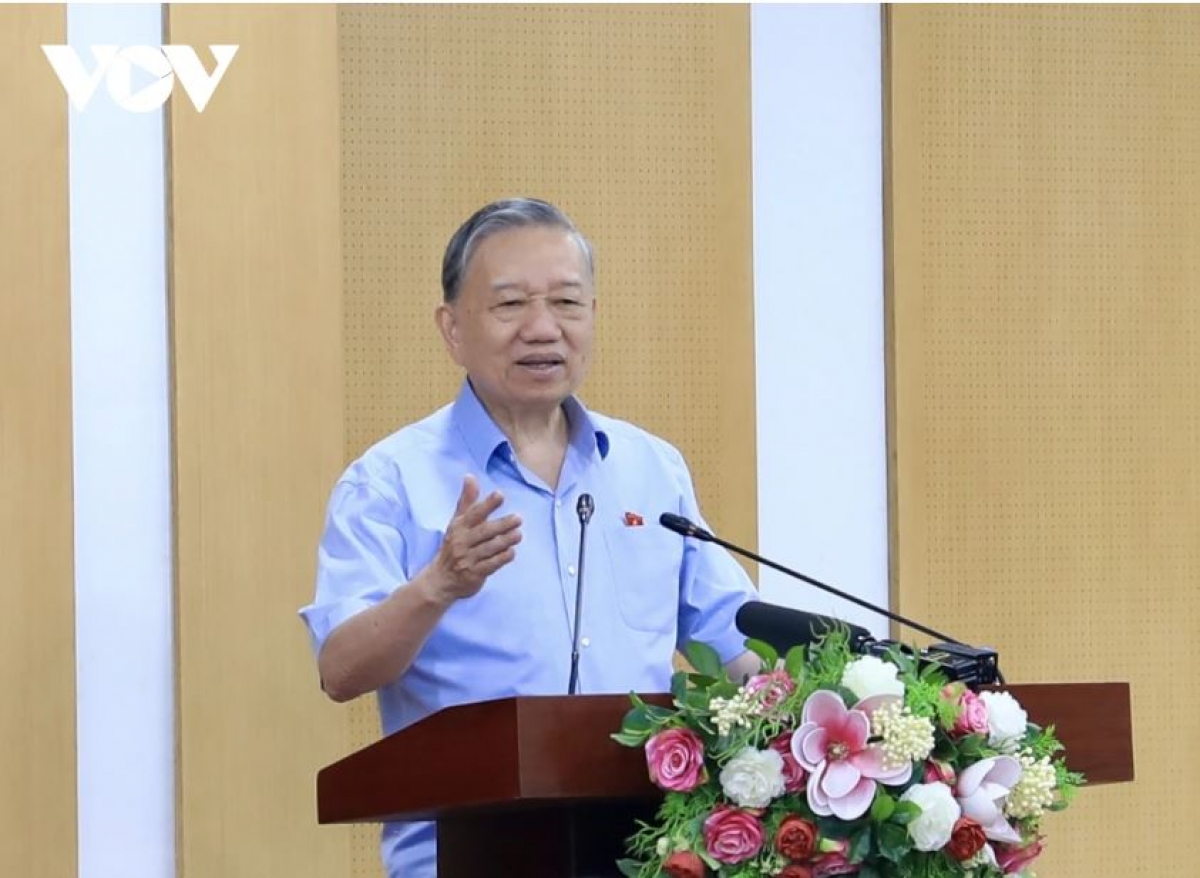 Tổng Ƀí thư, Củ tịc lơgar ồng Tô Lâm geh jơnau đơs tàm dơ̆ tìp cau tĕ khà